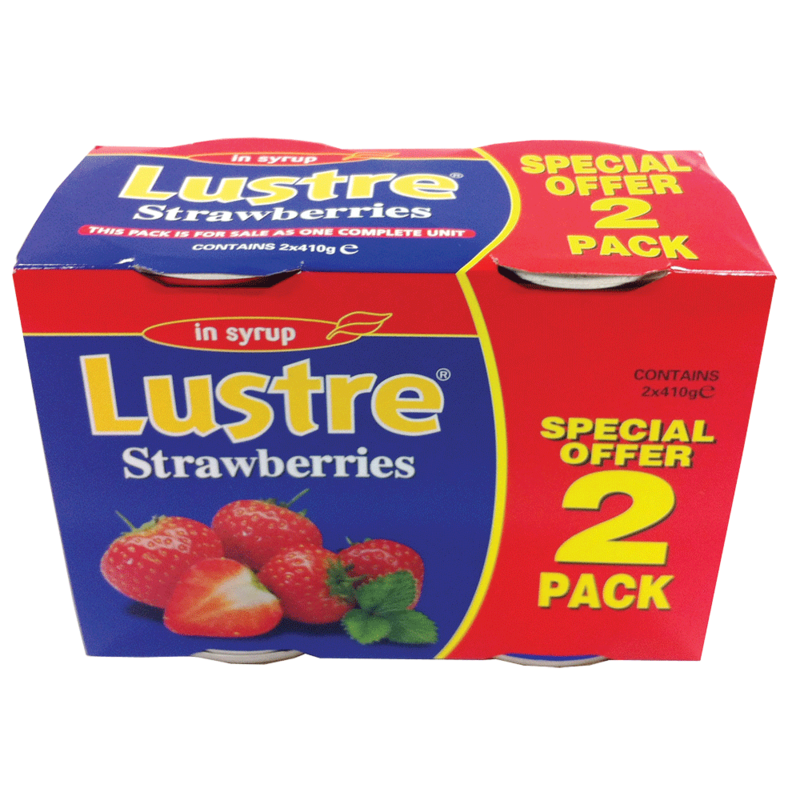 Lustre Twinpack Strawberries