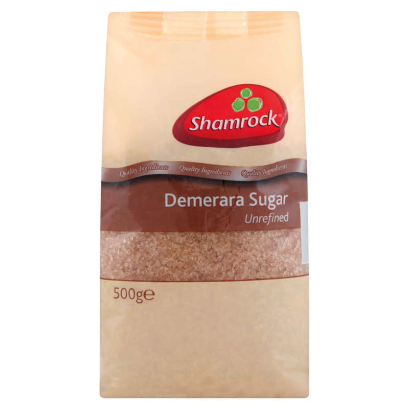 Shamrock Demerara Sugar Unrefined 500g