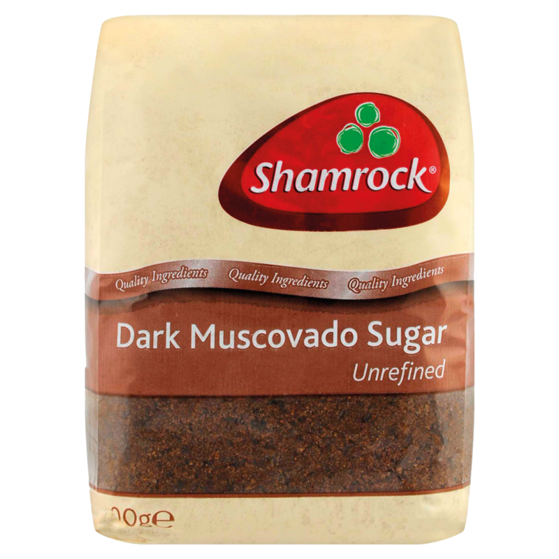 Shamrock Unrefined Dark Muscovado Sugar