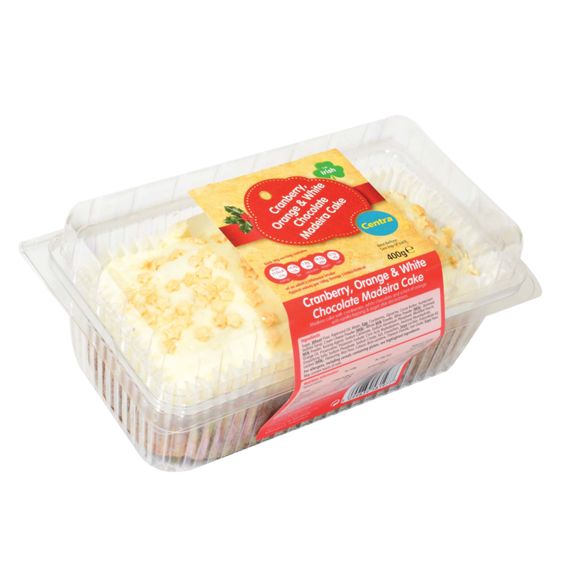 CT CranOrangeWhiteChoc Madeira