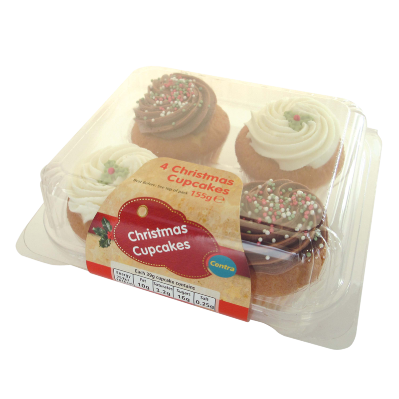CT christmasCupCakes 4pk