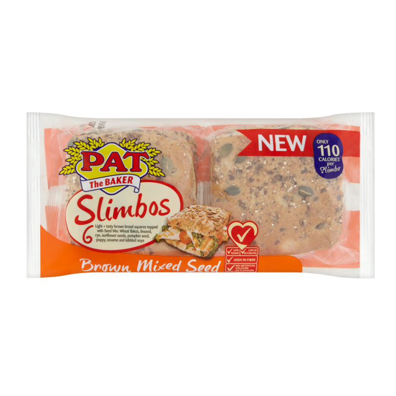 Pat the Baker Slimbos 6 Brown Mixed Seed 250g