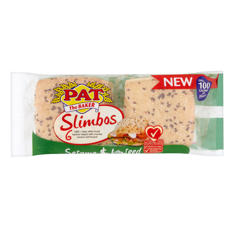 Pat the Baker Slimbos 6 Sesame Linseed 210g