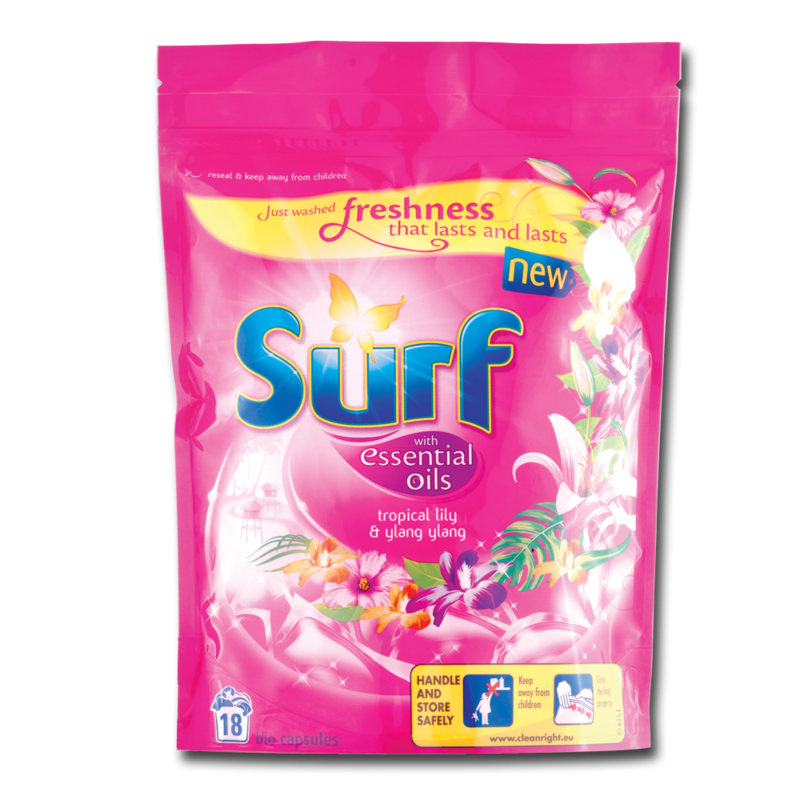 Surf capsules 25wash