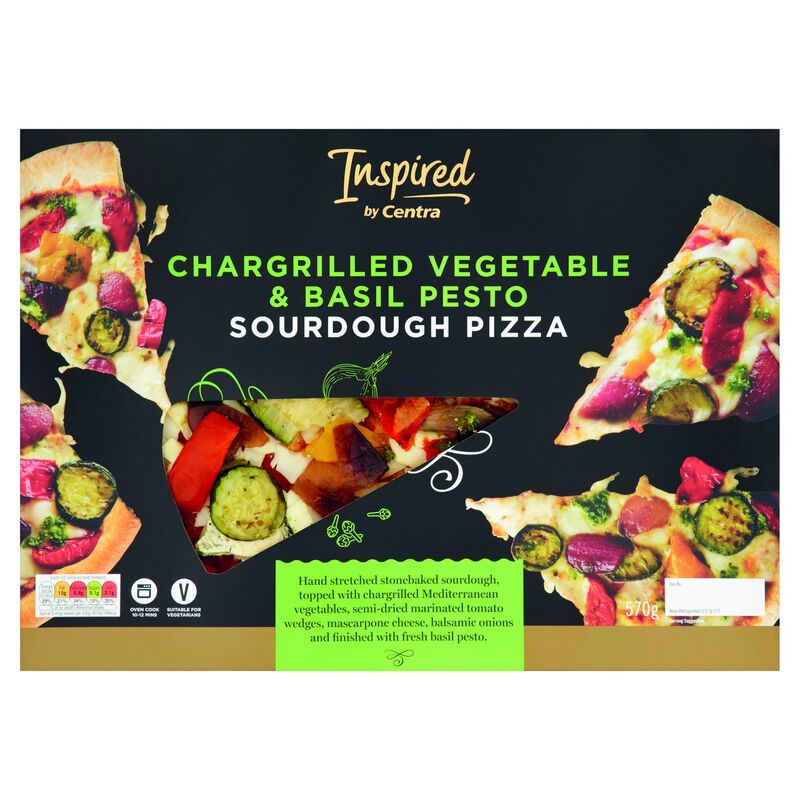 Inspired by Centra Chargrilled Vegetable Basil Pizza