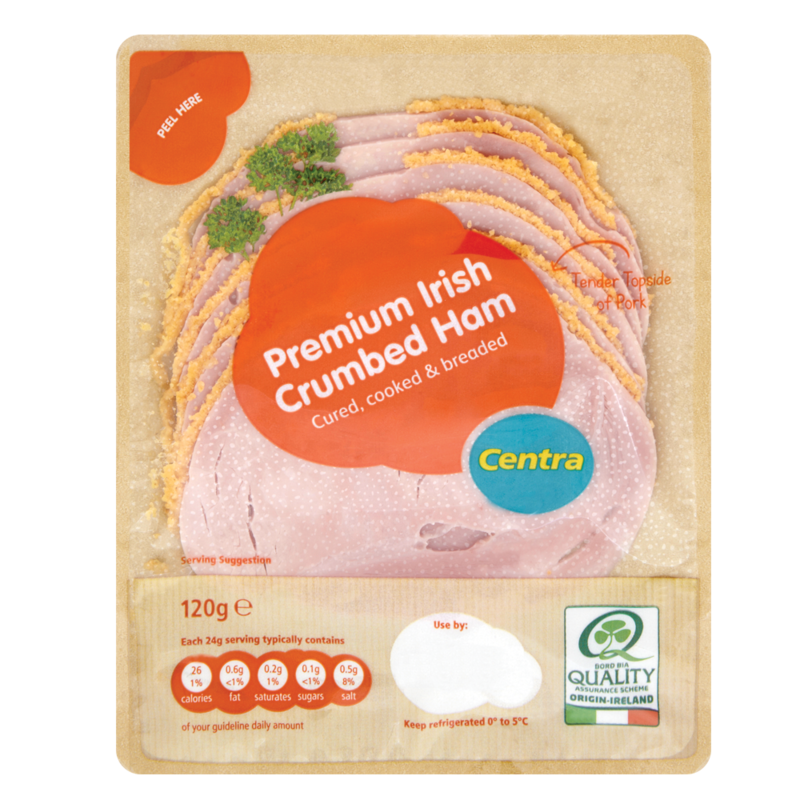 Centra Premium Irish Crumbed Ham 120g