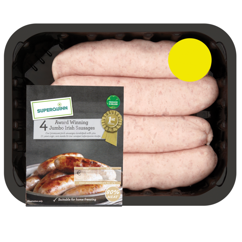 Superquinn 4 Award Winning Jumbo Irish Sausages 36