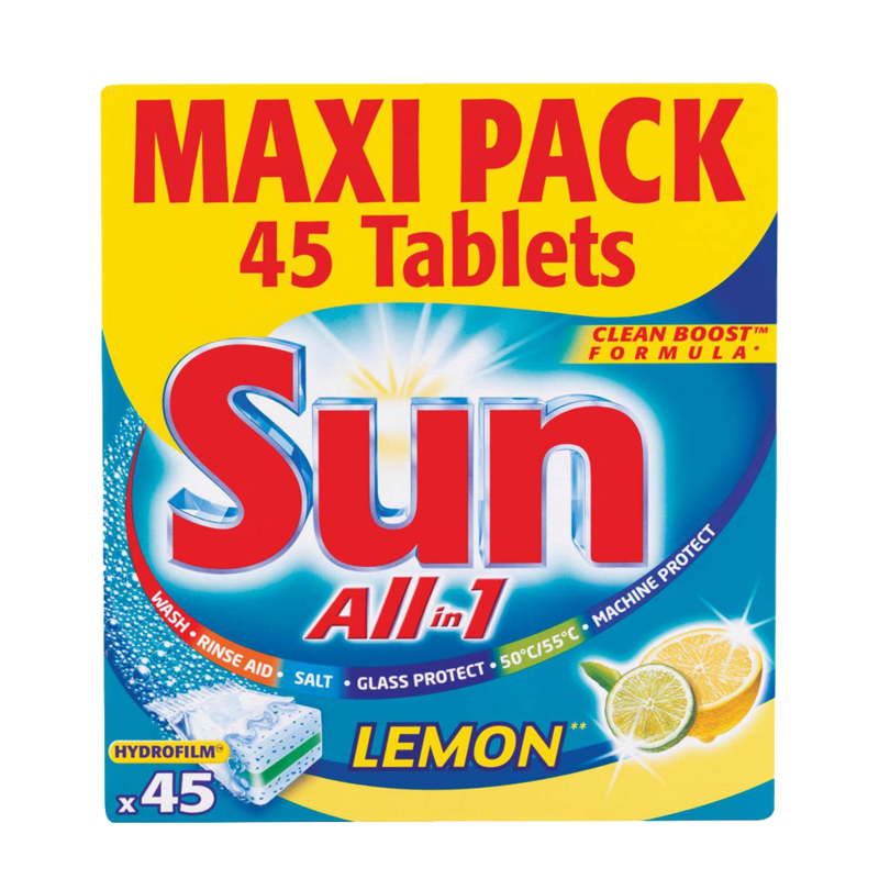 Sun dishwasherTablets 45pk