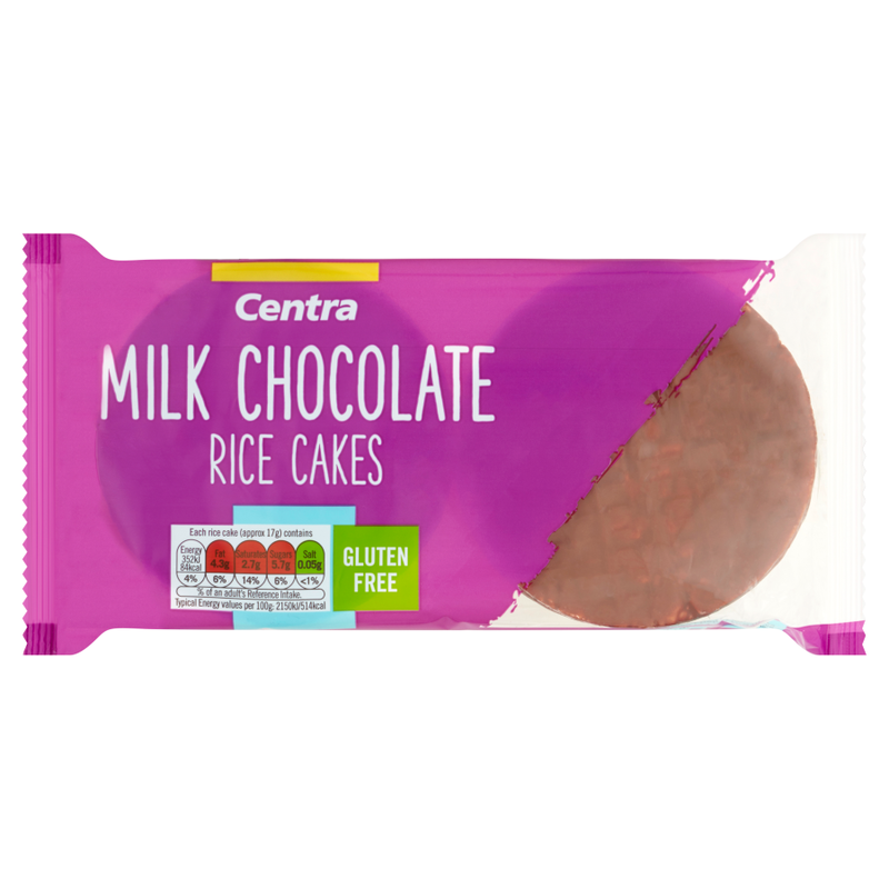 Centra Milk Chocolate Rice Cakes