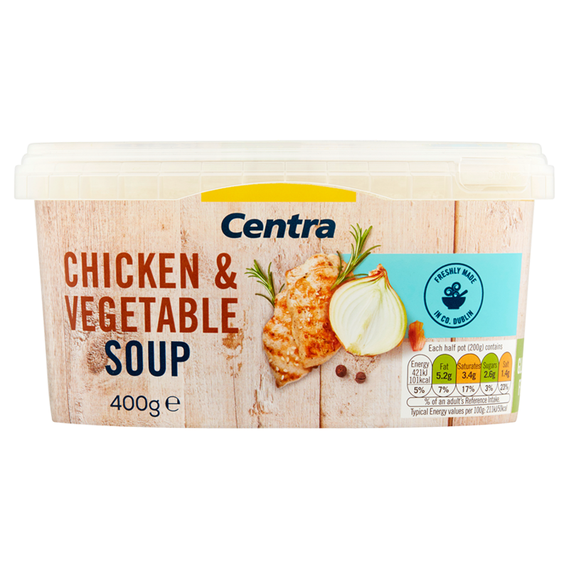 Centra Chicken   Vegetable Soup 400g