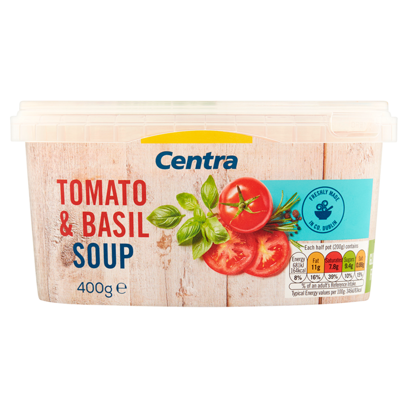 Centra Tomato   Basil Soup 400g