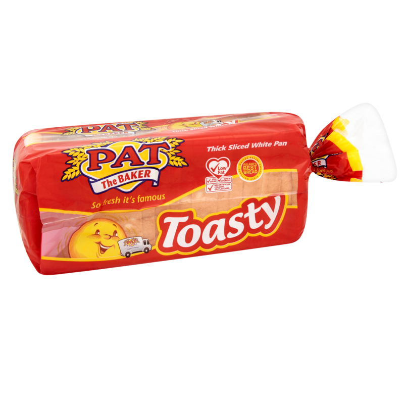 Pat the Baker Pat s Toasty Thick Sliced White Pan