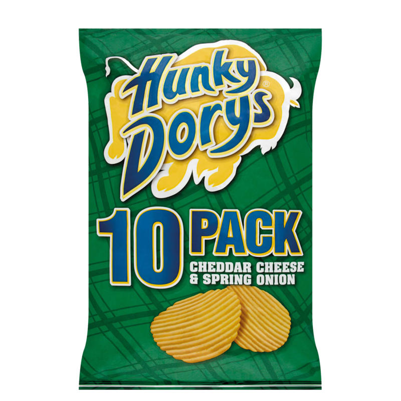 HunkyDorys cheeseOnion 10pk HunkyDorys cheeseOnion 10pk