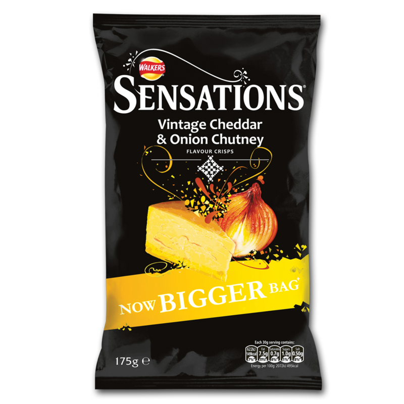 WalkersSensations cheeseOnion 175g