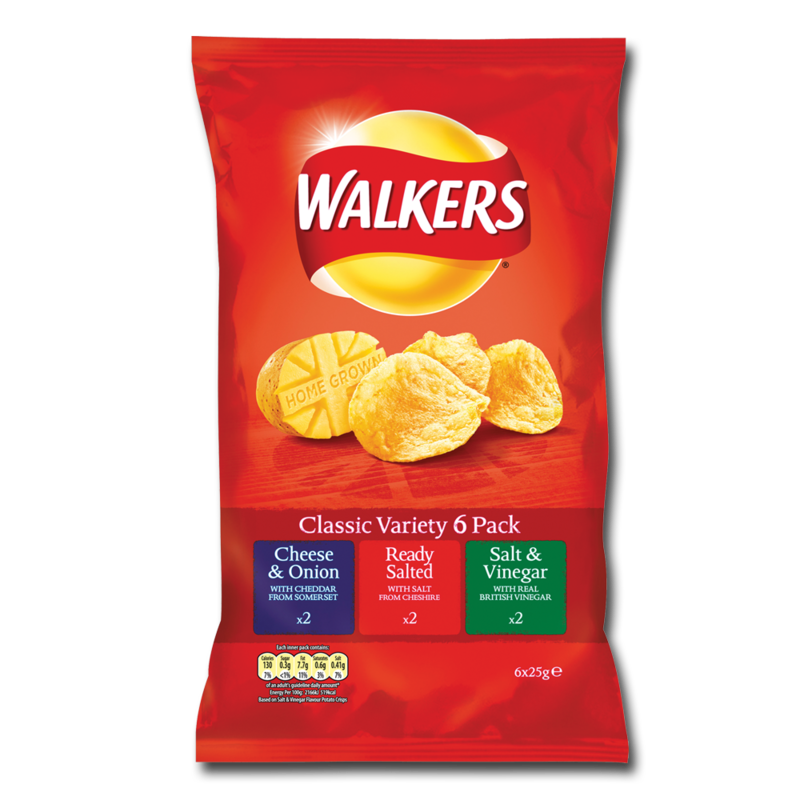 Walkers varietyPack 6pk