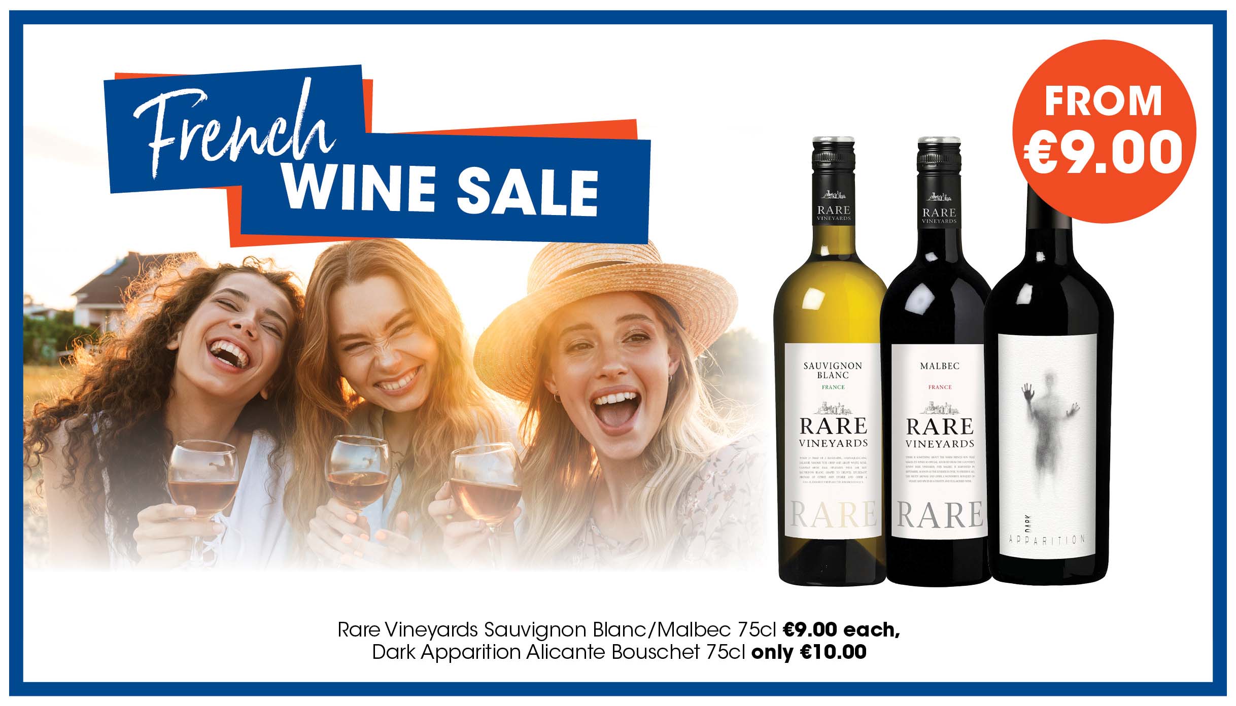 French Wine Sale Landing Page