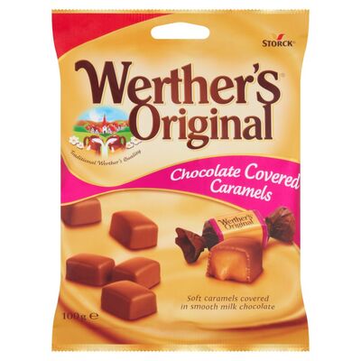 Werther's Original Chocolate Covered Caramels 100g