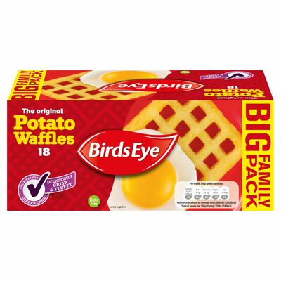 Birds Eye Potato Waffles 18 Pack 1.02kg