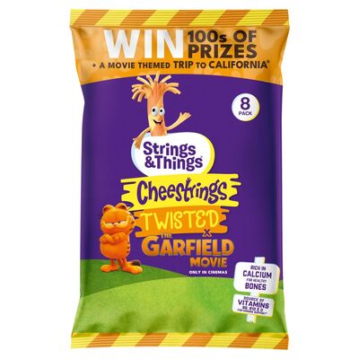 Cheestrings Twisted 8 Pack 160g