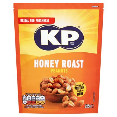 KP Honey Roast Peanuts 225g