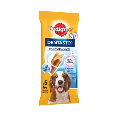 Pedigree Dentastix Daily Medium Dog 5 Pack 129g