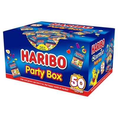 Haribo Starmix Mini Bags 50 Pack 800g