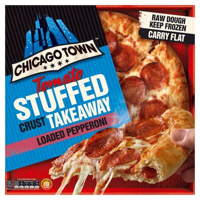 Chicago Town Pepperoni Stuffed Crust Pizza 645g