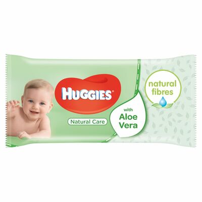 Huggies Natural Care Baby Wipes 56pce