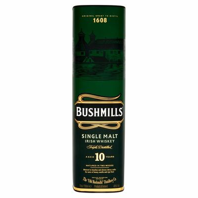 Bushmills 10 Year Old Single Malt Whiskey 70cl