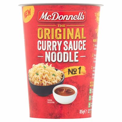 McDonnells Original Curry Noodle Pot 85g
