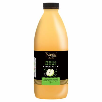 INSPIRED BY CENTRA FRESHLY PRESSED APPLE JUICE 1LTR 