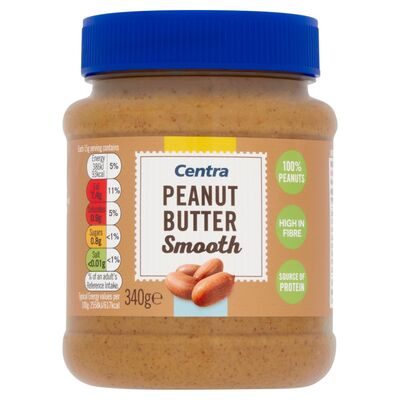 Centra Smooth Peanut Butter 340g