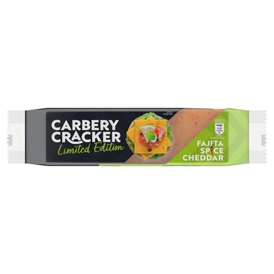 Carbery Fajita Spice Cheddar Cracker Limited Edition 200g