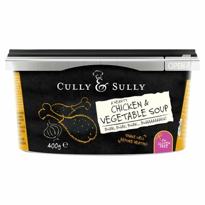 CULLY & SULLY SOUP CHICKEN & VEG 400G