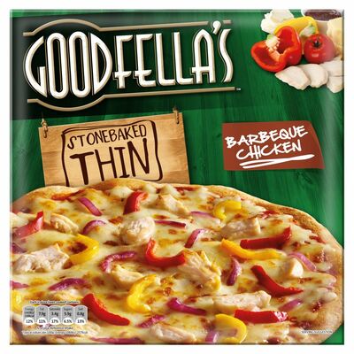 Goodfella's Stone Baked Thin Barbeque Chicken 385g