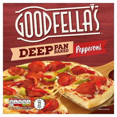 Goodfella's Deep Pan Pepperoni Pizza 411g