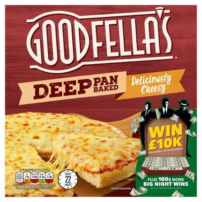 Goodfella's Deep Pan Deliciously Cheesy Pizza 421g