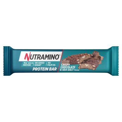 Nutramino Crispy Chocolate & Sea Salt Protein Bar 55g