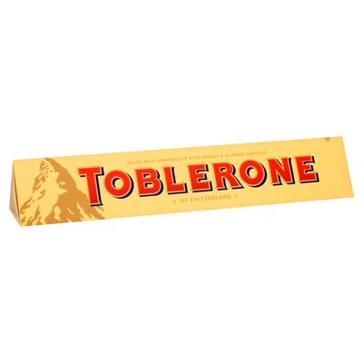 TOBLERONE MILK CHOCOLATE BAR 360G