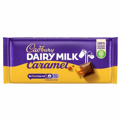 Cadbury Dairy Milk Caramel Bar 120g