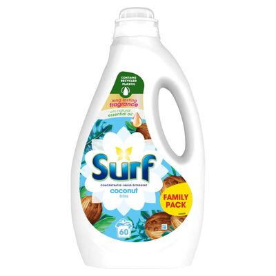 Surf Liquid Coconut Bliss 60 Wash 1.62ltr