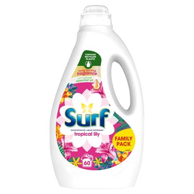 Surf Liquid Tropical Lily 60 Wash 1.62ltr