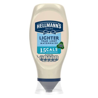 Hellmann's Mayonnaise Squeezy Lighter Than Light 430ml