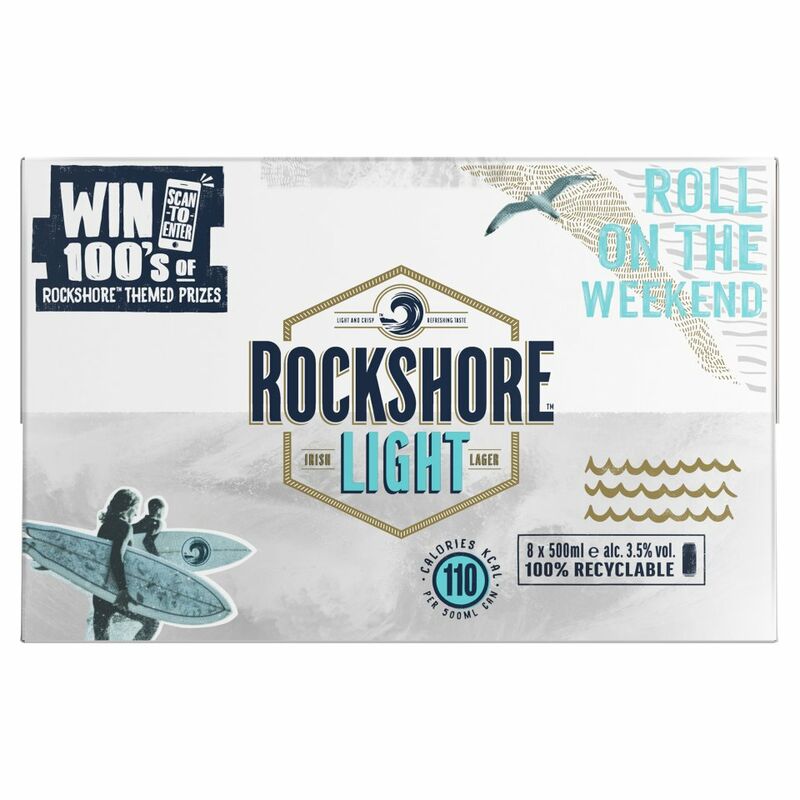 Rockshore Light Special Edition 8 x 500ml Can