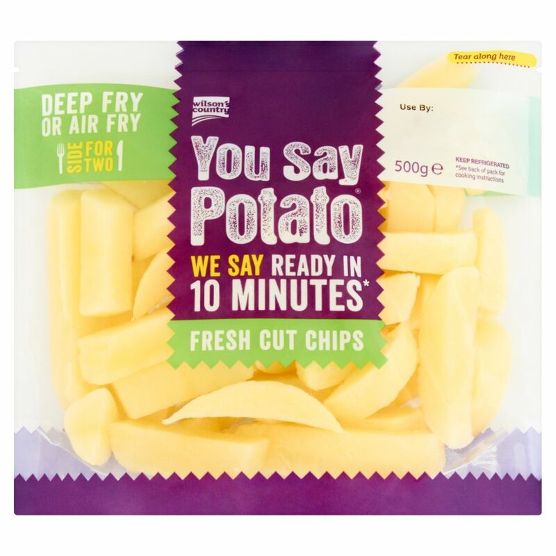 Wilson's Country You Say Potato Fresh Cut Chips 500g