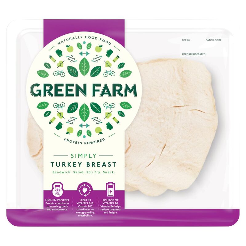 Green Farm Simply Turkey Breast 90g