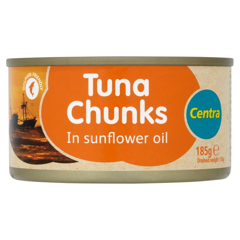Centra Tuna Chunks in Sunflower Oil 185g
