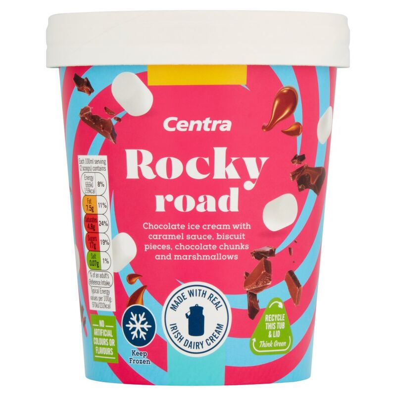 Centra Rocky Road Ice Cream 500ml
