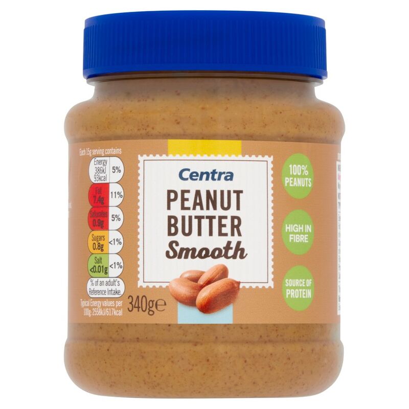 Centra Peanut Butter Smooth 340g