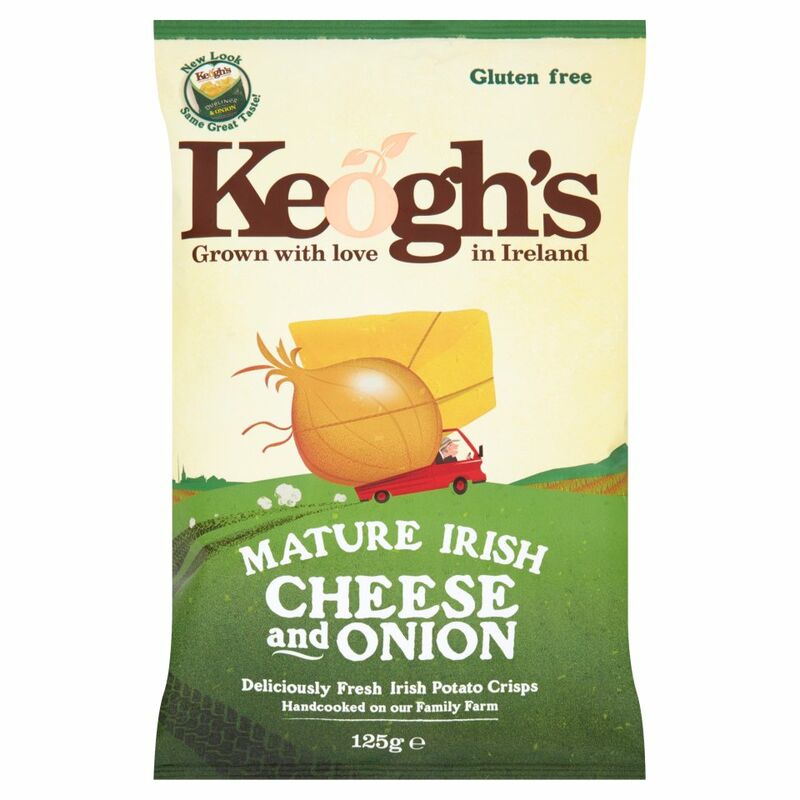 Keogh's Mature Irish Cheese & Onion 125g